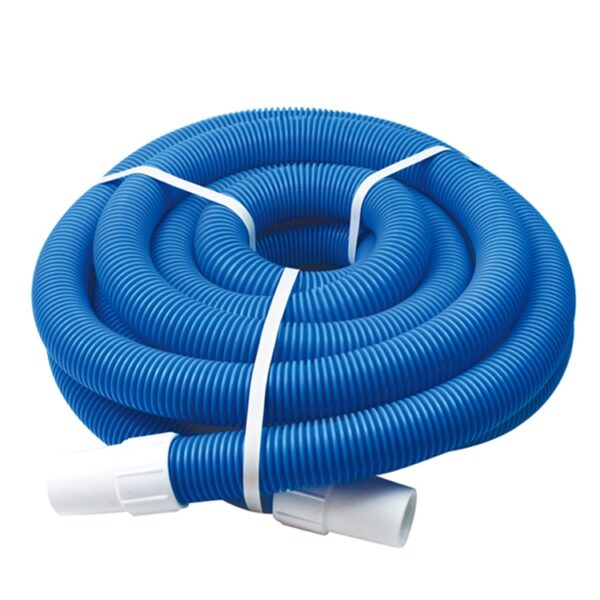 Swimming Pool Flexi Hose Swimming pool vacuum flexi hose from daisy Pool Covers & Rollers in a coil.