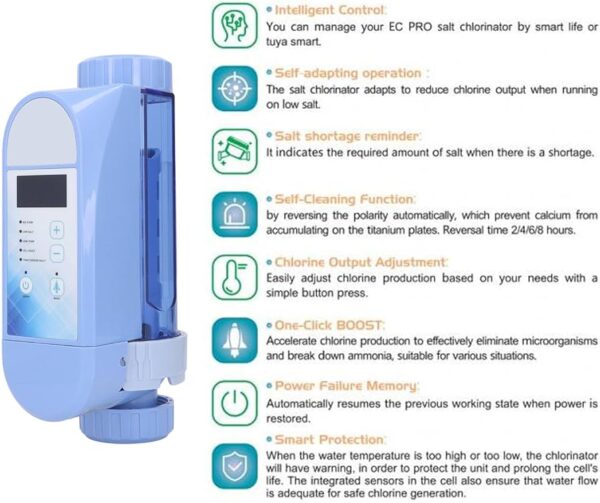 Laswim EC Pro 16 Salt Chlorinator